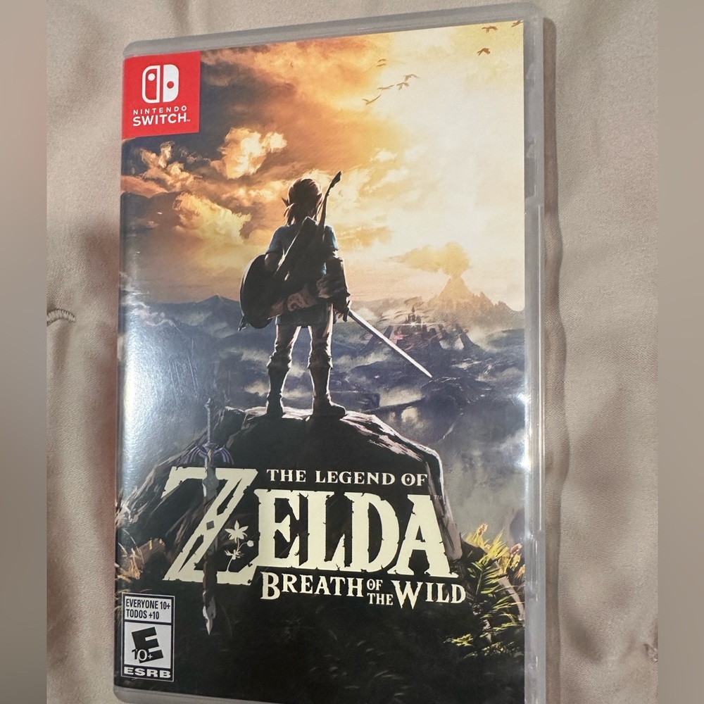 Zelda- breath of the wild Nintendo switch game
